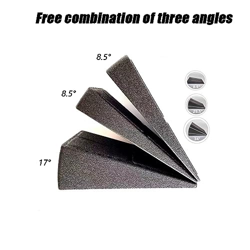 3 Pcs Estirador de Pantorrilla,Antideslizante Slant Board,Tablero Inclinado Cuñas para Yoga,para Extensores de Pantorrilla,Extensores de Planta,Fascitis de Planta y Tendinitis de Talón - Imagen 3
