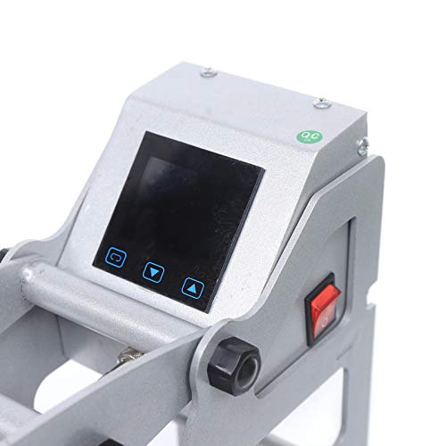 Prensa de transferencia térmica semi-automática para gorras 110V miniatura 6