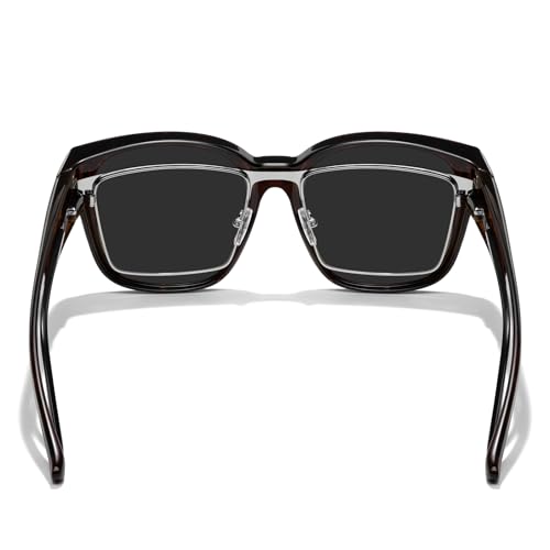 MERRY'S Trendy Fit Over Polarized Sunglasses for Men Women Oversized Square Sun Glasses UV400 Protection Shades S60624