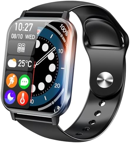 （05:30時点） スマートウォッチ iPhone対応 Android対応 【2025年新モデル・超薄型・超軽量】 1.9インチHD大画面 Bluetooth通話機能付き アイフォン対応 アンドロイド LINE/SMS通知 IP68防水 長時間バッテリー 多種類文字盤 健康管理 音楽再生 スポーツモード レディース メンズ スポーツウォッチ Smart Watch