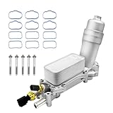 Mango S Aluminum Engine Oil Cooler For 2011-2016 Dodge Grand Caravan Journey Challenger Charger Avenger Durango,Jeep Grand Cherokee Wrangler, Chrysler 200 300, Ram 3.6L Replace# 926-959 926-876