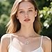 Imagen de DAYLINLOVE Collar de loros de plata de ley 925 con diseño de loros