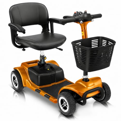 4 Wheel Mobility Scooter - Electric Powered Wheelchair Device (Option 4)