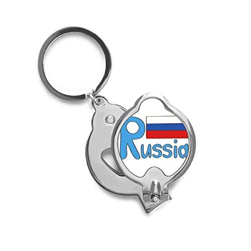 Cortador de uñas de precisión DIYthinker con diseño de Rusia azul
