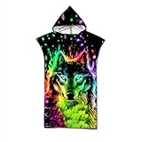 >>> Taille Unique: Taille: 75 x 110 cm/29,5 x 43,3 pouces; De l'épaule au bas, il mesure environ 110 cm. Taille unique pour la plupart des adultes, hommes et femmes. Idéal pour se changer en public, convient à tous les sports et aux changements en plein air.