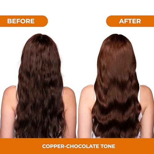 Image of naissant Copper Chocolate Hair Toning Mask | Ultra High-Purity Pigments | Deposits Copper-Chocolate Tone | Hyaluronic Acid, Collagen & Biotin | Paraben, Ammonia & Sulfate Free | 10.1 Fl. Oz