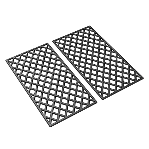 SafBbcue BAC366 Grill Grates Replacement for Traeger Grill Grate Pro 22, 575 Series Ironwood 650, 885, Lil' Tex Elite, Lil' Tex Pro, Pellet Grill Parts, Camp Chef PG24MZG Grate