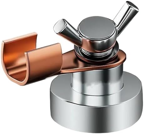 Morsetto di terra magnetico per saldatura, portaelettrodo per morsetto di terra per saldatura resistente alla corrosione da 1, 37 pollici 300A, clip per cavo per saldatrice manuale per saldatrice