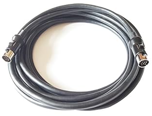 13 pin DIN male plug to 13 pin DIN male plug 1 Metre in Length Short length ideal as a patch cable between synths & processors Suitable for Roland pickups and synthesizers Manufactured exclusively in the UK by CoolNovelties