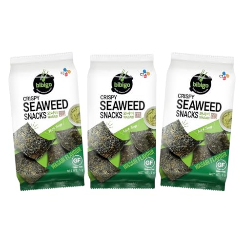 Crispy Snack di Alghe Nori Gusto Wasabi