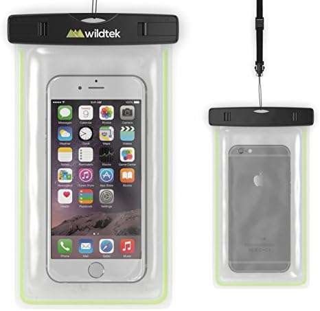 Wildtek Universal Waterproof Cell Phone Case - Black-Green