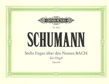 Paperback 6 Fugues on B-A-C-H Op. 60: For Organ (Urtext Edition) [German] Book