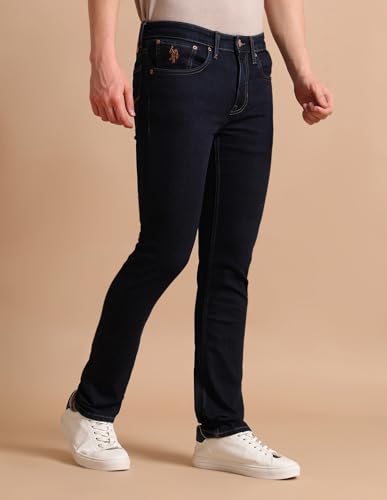 Image of U.S. POLO ASSN. Skinny Fit Jeans for Men - Breathable & Comfortable, Mens Jeans for Regular Wear