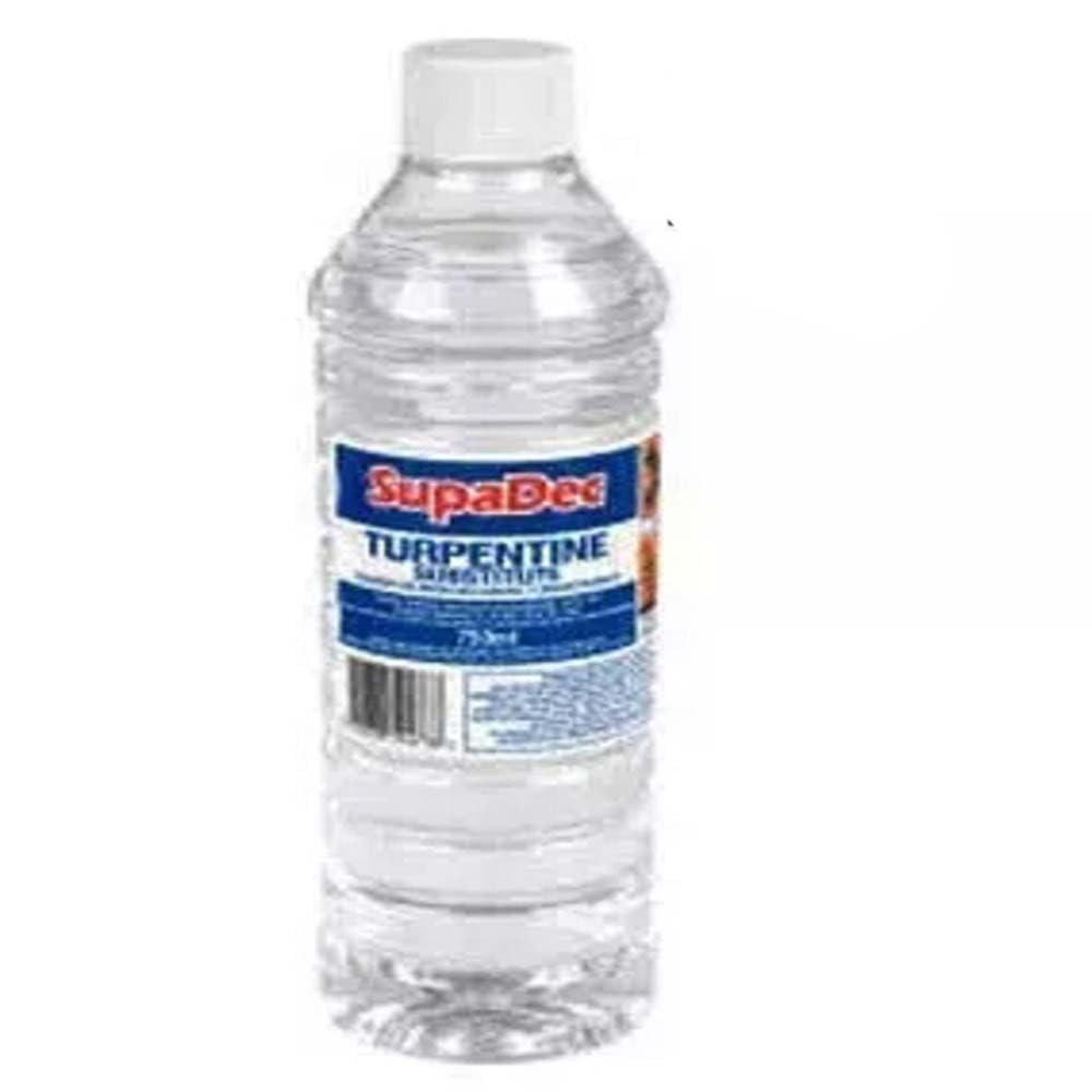 Ara Choice White Supadec 750Ml Turpentine Substitute Solvent Spirit Paint Brush Cleaner Thinner For General Cleaning Purposes Turps Thinner Cleaner