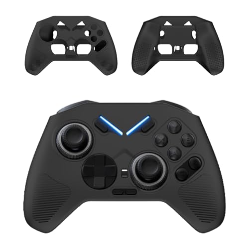 HUKWIMO For FLYDIGI VADER 4 PRO p P[X SʕیJo[ VRP[X ϏՌ h ho [d\ Sʕی LYh~ OȒP FLYDIGI VADER 4 PRO Ή (ubN)