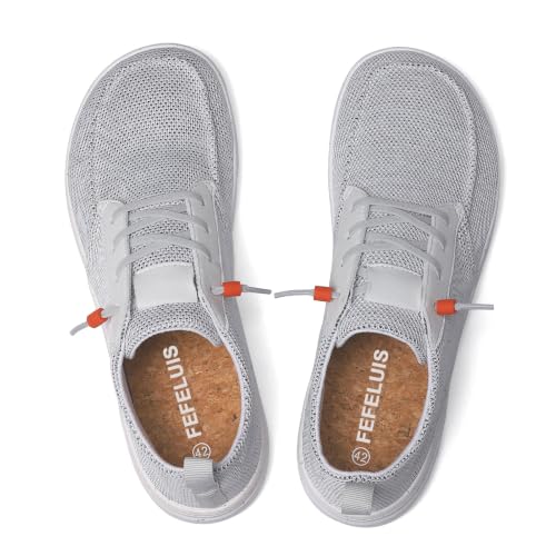 Image of Women Barefoot Wide Toe Box Shoes - Minimalist Barefoot Shoes with | Zero Drop Sole | Dress Slip-ons for Walking