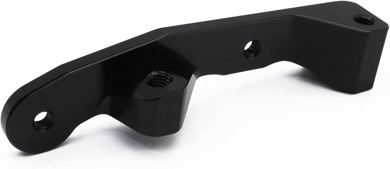 PROCNC Aluminum CNC Radial Mount Caliper Bracket Fit for Hond-a MSX125 Grom 125 2013 2014 2015 2016 2017 (Sliver)