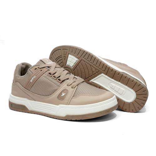 Image of YOHO Men's Sneakers Flo | Stylish & Comfortable | Low Top, Lace Up Casual Shoes for Man /Gents