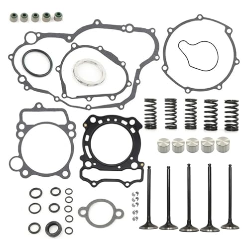 Junta tapa embrague motocicleta Para YZ250F 2001-2013 Motor Motocicleta Admisión Válvulas Escape Muelles Válvulas Escape Cotters Taquetes Junta Completa Culata