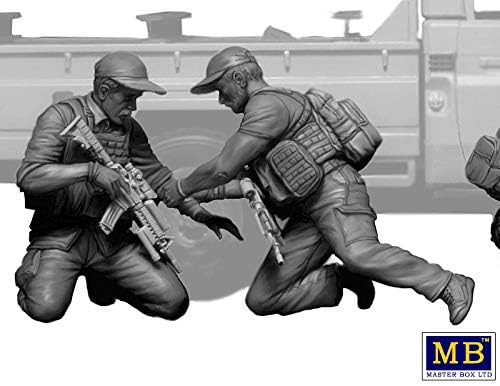Masterbox 1/35 – Équipe Des Opérations Spéciales Danger Close (maquette De Figurines)