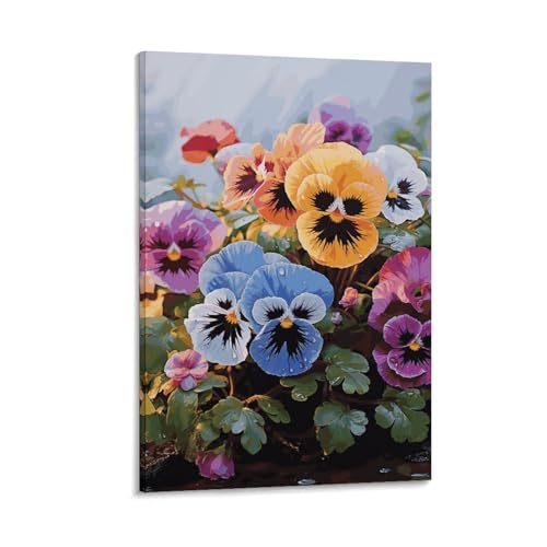 Décoration murale fleurs et pensées pour briser la monotonie d'un bureau