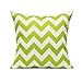 All Smiles Outdoor Pillow Covers Fall Patio PeakGreen Throw Pillow Covers 18X18 Boho Furniture Pillow Cases Decorative Cushion Set of 4 for Home Porch Chair Couch Sofa Living Room Geometric