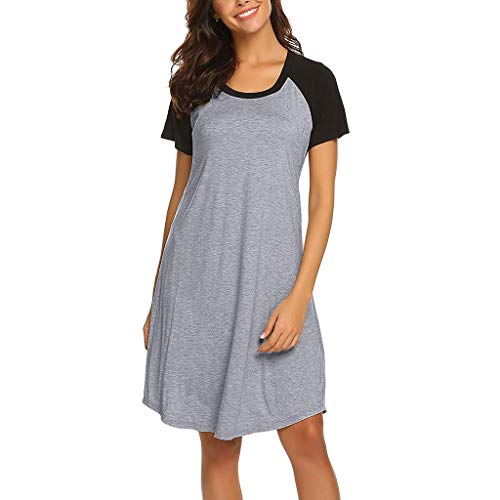 Vestido de maternidade longo para amamentação vestido de dormir camisola feminina camisola bebê femi