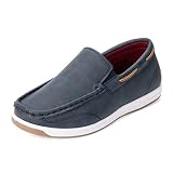 CHERRY POPO Boys Loafers Kids Casual Boat Shoes School Boys Dress Shoes Blue