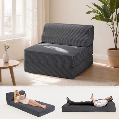 Catálogo para Comprar On-line Sofa Cama Canguro más recomendados. 41 Kasunpul - Sofá cama plegable con almohada, espuma viscoelástica, silla convertible con funda lavable, futón para sala de estar, recámara, uso de invitados, oficina en casa,...