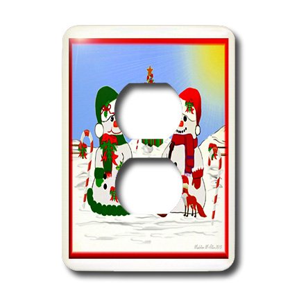 Funda para 2 enchufes multicolor lsp_6488_6 de plástico decorativa 3