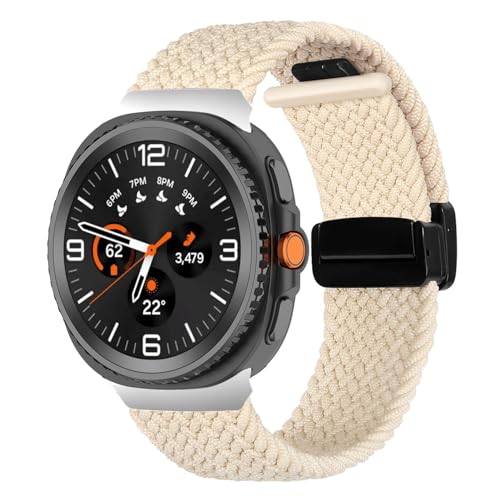 aiktet ���C�i�C�����r���v�o���h ���S�ȕ� Samsung Galaxy Watch 8��Watch Classic�ɑΉ� (40mm 44mm 46mm���f���Ή�), One Size, �i�C����, ��΂Ȃ�