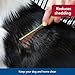 Coastal Pet Safari Dog Shedding Combs - Dog Shedding Brush for Dogs with Short and Long Hair - Different Sized Teeth for Undercoat Rake - 7