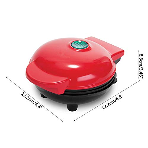 image for JJYP Mini Waffle Maker Classic Nonstick Breakfast Panini Making Machin