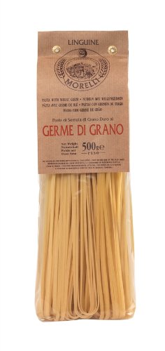 Antico Pastificio Morelli - Linguine con germen de trigo (500 g) - Trigo duro - 3 paquetes Paquete (3 x 500g)