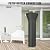 Patio Heater Covers, Weatherproof Deluxe Heavy Duty Heater Covers for Outdoor Standing Heater, with Waterproof Zipper and 420D Silver-Coated Oxford Cloth, 89"H x 33"D x 19"W, Black