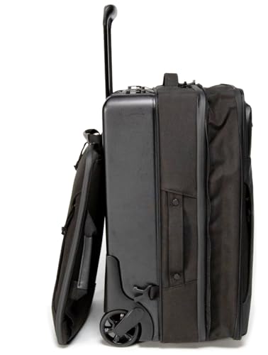 Taskin Aviator | Upright 2 Wheel Expandable Carry on Luggage | Carry On 22-Inch | Detachable Device Sleeve | Airline Approved Dimensions