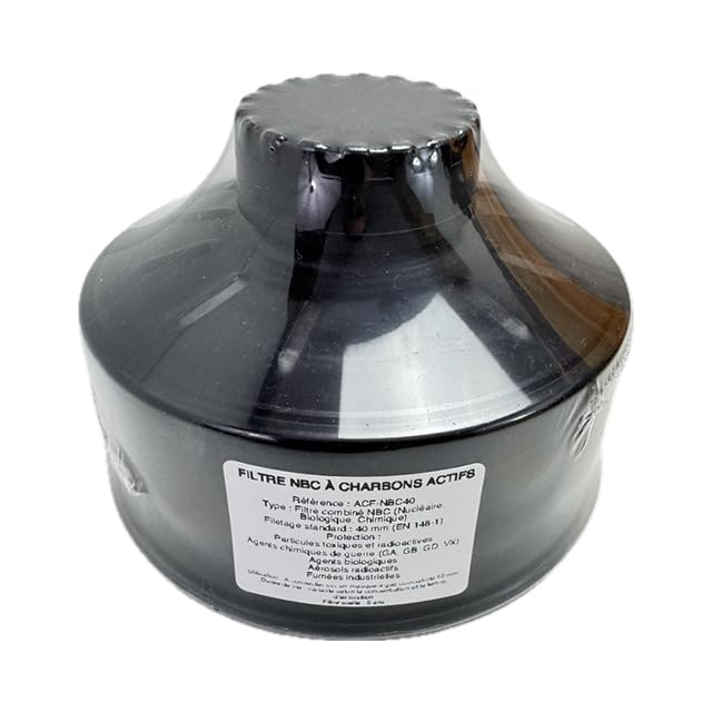 Kit de protección industrial para 2 personas – trabajos químicos, vapores orgánicos, gases ácidos, fumigación, pintura, detección de radiación nuclear con detectores HFS-P3