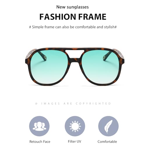 JIMMY SUNSHINE Aviator Sunglasses for Women Men Retro Embracing the Classic Vintage Trend with Round Design3