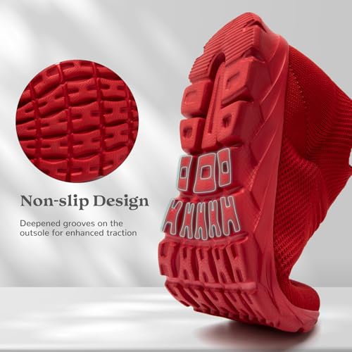Image of Running Shoes for Men Womens Walking Tennis Gym Sneakers Slip On Comfortable Lightweight Athletic Workout Fashion Sports Shoes