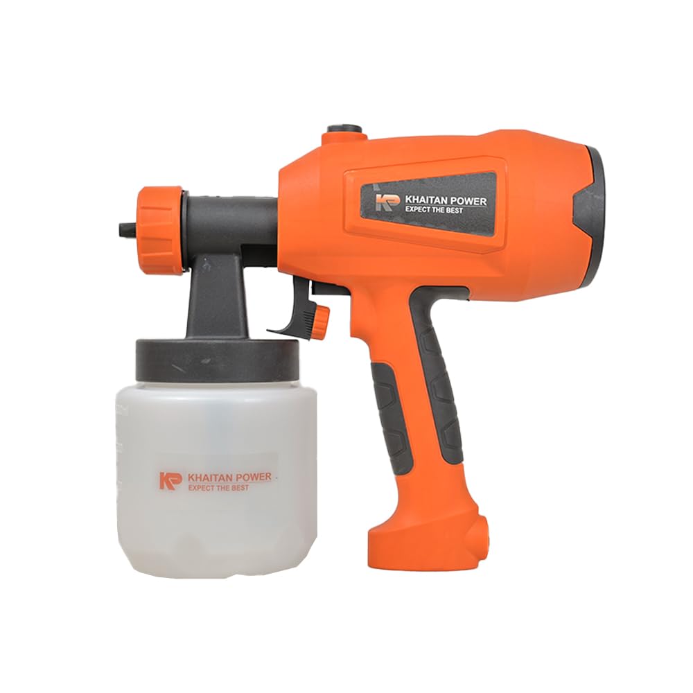 KHAITAN KPESG Electric Spray Gun | 350W, 850ml/min Flow Rate | 60 DINs Viscosity, 0.1-0.2 bar Spraying Pressure | 6 Months Warranty (B0D9WXFPNL) Amazon Price History, Amazon Price Tracker