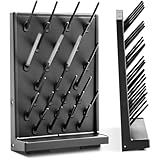 Pushglossy 1 Pcs 27 Pegs Lab Drying Racks Single Sided Pegboard Bench-top Wall-Mount Laboratory Glassware PP...