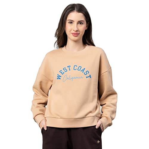 Image of Mode By Red Tape Women Graphic Print Sweatshirt