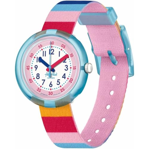 Relógio Flik Flak de criança riscas velcro Relógio Flik Flak de criança riscas velcro