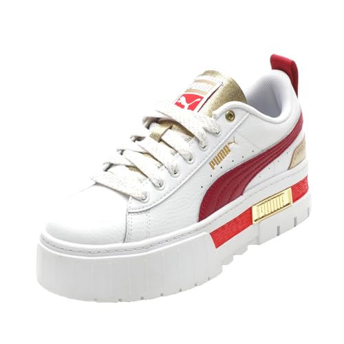 PUMA Kids Boys Mayze Glitz Sneakers Shoes Casual - White2