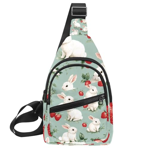 Sac à dos à bandoulière contre le ballottement en course, sac banane réglable pour randonnée