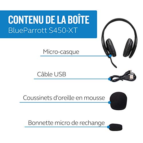 BlueParrott S450-XT Casque Stéréo Bluetooth – 82 % de Réduction du Bruit avec Commande Vocale, pour Espaces Publics et Environnements Bruyants – Noir - Les Beatles, Paul McCartney, John Lennon, RIngo Starr, George Harrison BlueParrott S450-XT Casque Stéréo Bluetooth – 82 % de Réduction du Bruit avec Commande Vocale, pour Espaces Publics et Environnements Bruyants – Noir – Image 7
