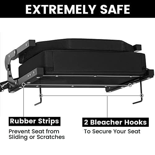 image for Jauntis Stadium Seats for Bleachers, Bleacher Seats with Ultra Padded 