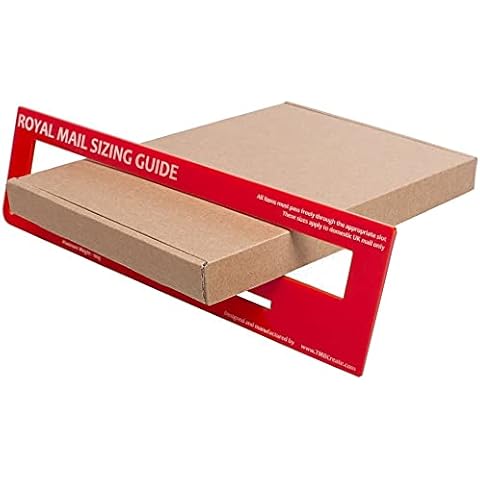 C5 / A5 (218x159x20mm) Royal Mail Brown Large Letter Cardboard Postal Mailing PiP Boxes (10) Cover