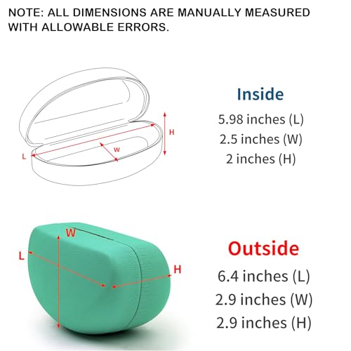 Image of Leather Extra Large Case for Most Sunglasses and Eyeglasses