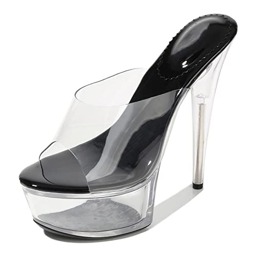 Bottes pour femmes talons hauts 15cm pôle danse performance scène